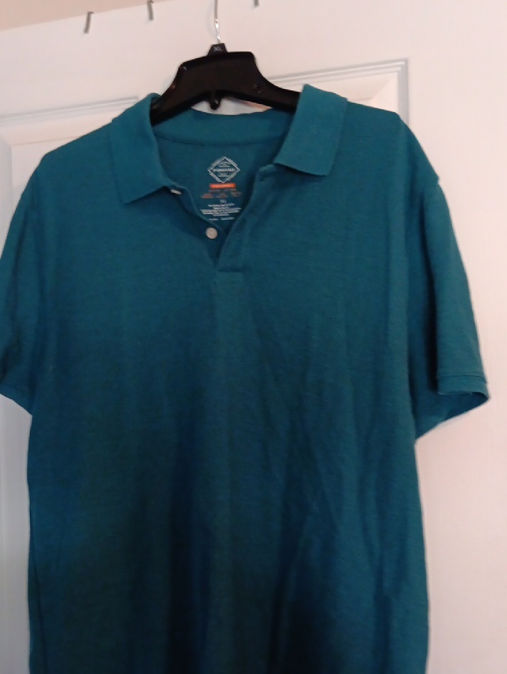 St. John's Bay Teal Short-Sleeve Polo